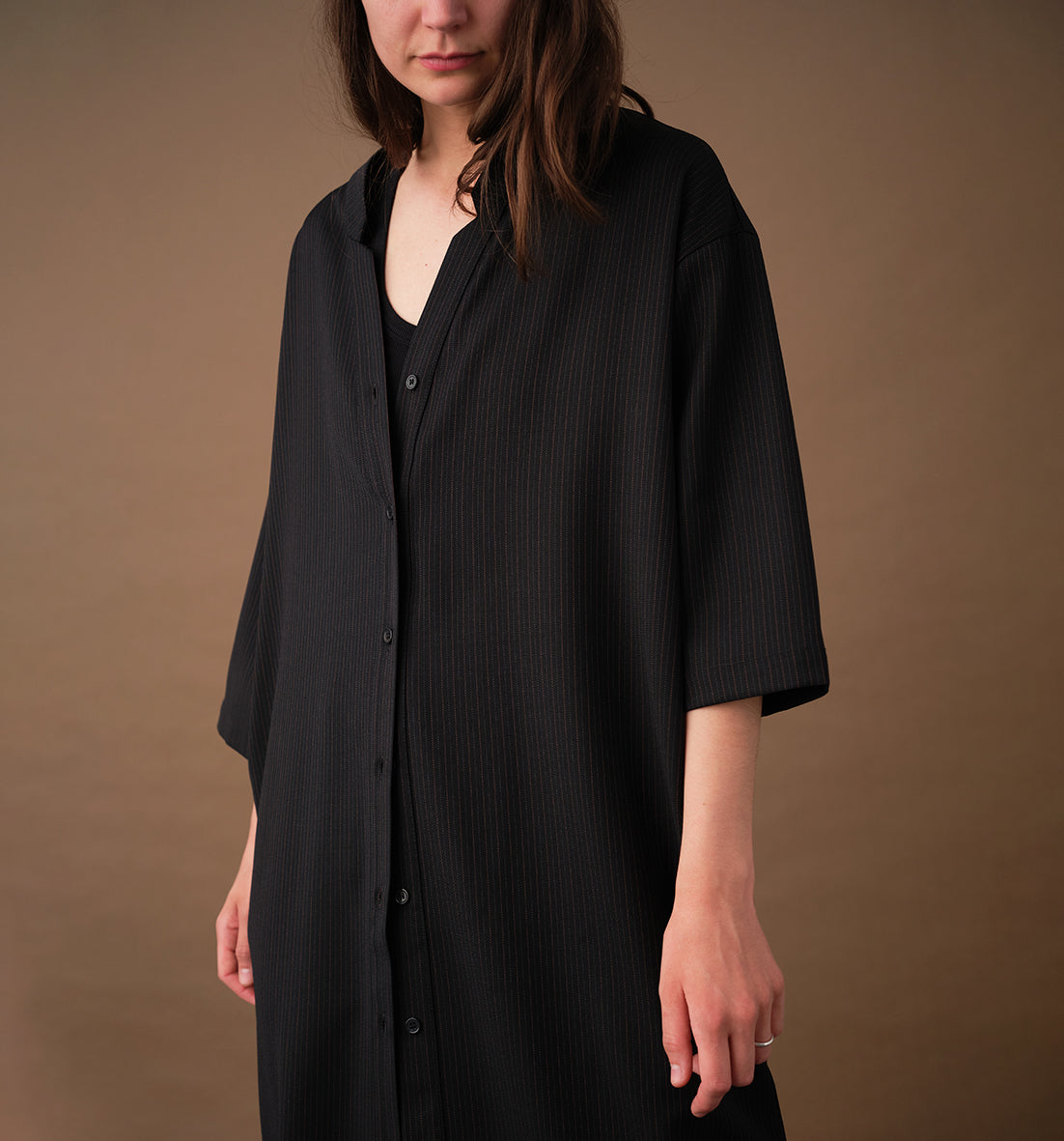 Liebling Naja Kreidestreifen-Kleid